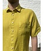 Le grenier du lin Citrine short-sleeved linen shirt
