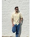 Le grenier du lin Chemise  en lin manches courtes topaze