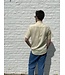 Le grenier du lin Chemise  en lin manches courtes topaze