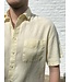 Le grenier du lin Chemise  en lin manches courtes topaze