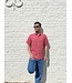 Le grenier du lin Tomette short-sleeved linen shirt