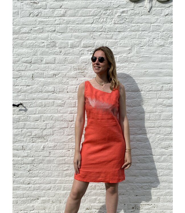 Maloka Robe en lin RONALD PAMPLEMOUSSE