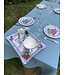 Le grenier du lin Siena Celadon linen tablecloth