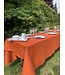 Le grenier du lin Siena brick linen tablecloth