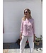 Le grenier du lin SARAH pale pink linen blouse