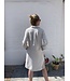 Le grenier du lin Robe en lin ANAIS craie