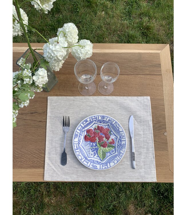 Le grenier du lin Linthal gecoate linnen placemat