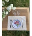 Le grenier du lin Set de table en lin enduit linthal
