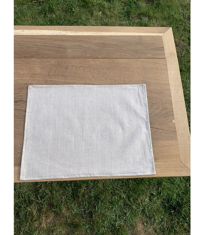 Le grenier du lin Placemat van natuurlijk gecoat linnen