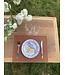 Le grenier du lin Set de table en lin enduit cimarron