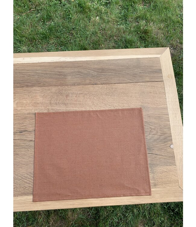 Le grenier du lin Placemat in linnen met cimarron coating