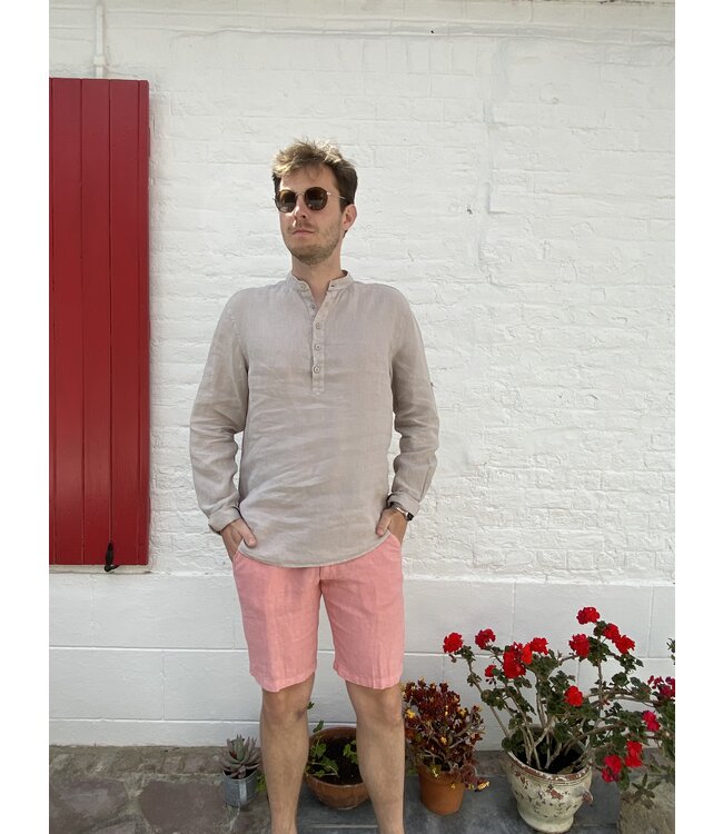 Le grenier du lin Natural RUDY linen jacket