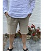 Le grenier du lin Bermuda shorts in natural linen