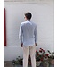Le grenier du lin Chemise en lin SLIM  bleu ciel