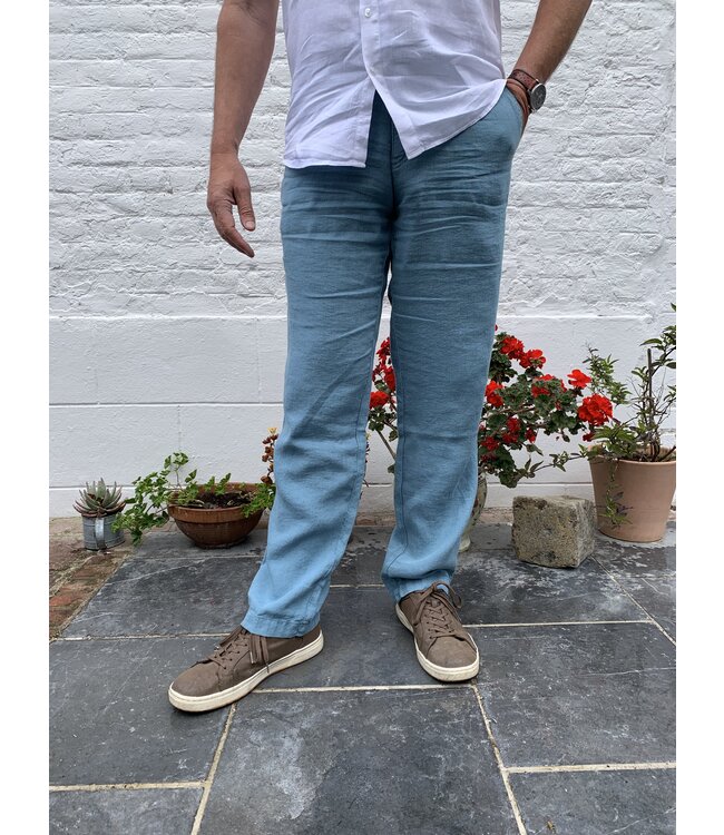Le grenier du lin Pantalon en lin VAN fleur de lin