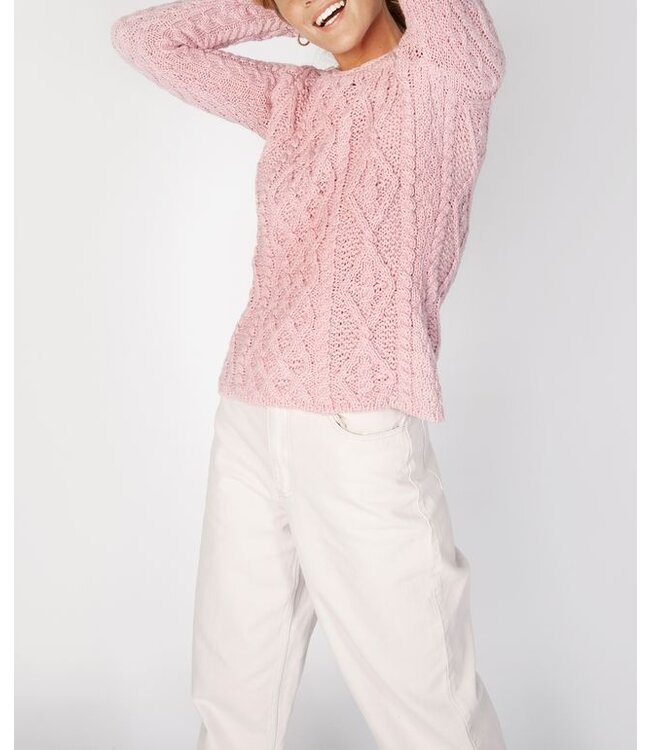 Irelandseye "LAMBAY / A654" Round neck Irish jumper