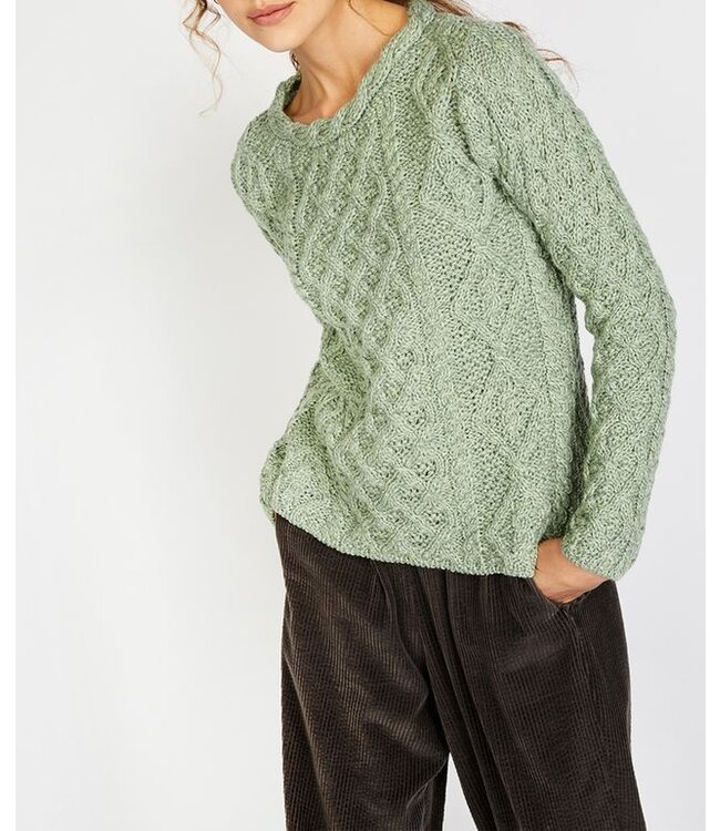 Irelandseye "LAMBAY / A654" Round neck Irish jumper