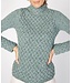 Irelandseye Pull irlandais col montant "TRELLIS SWEATER / A641"