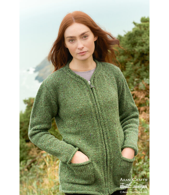 aran craft Gilet irlandais INISHOWEN  K5565