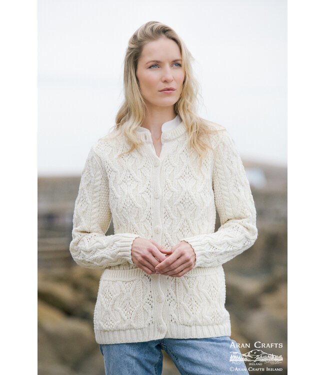aran craft KILLINEY Irish Cardigan X5467