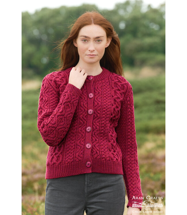 aran craft Iers vest TRAMORE C5578