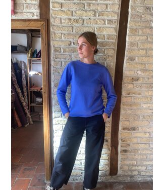 Women's round neck jumper  100% ocean merino wool