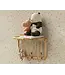 Apricot linen hippo safari friends