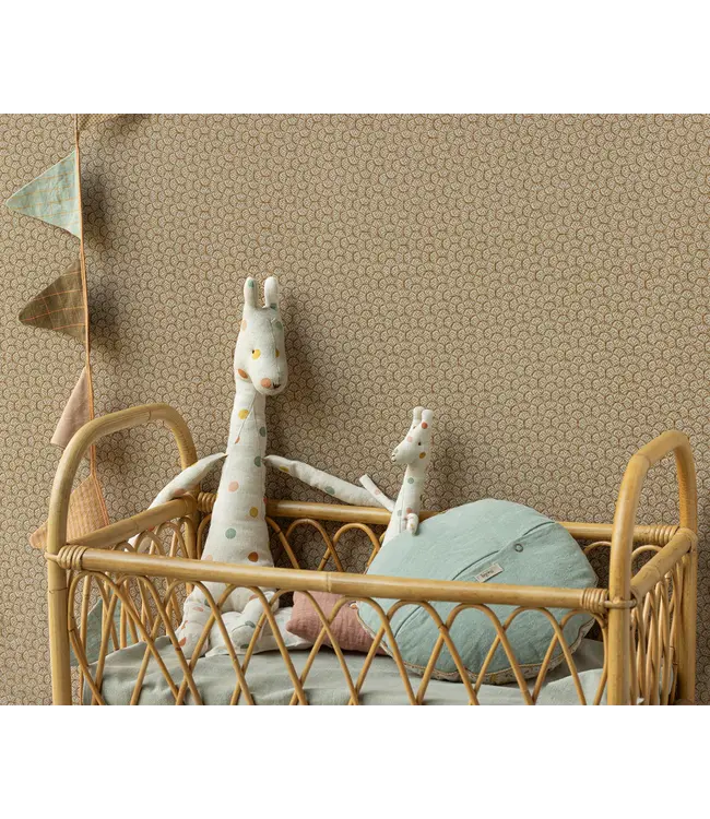 Mini girafe en lin safari friends