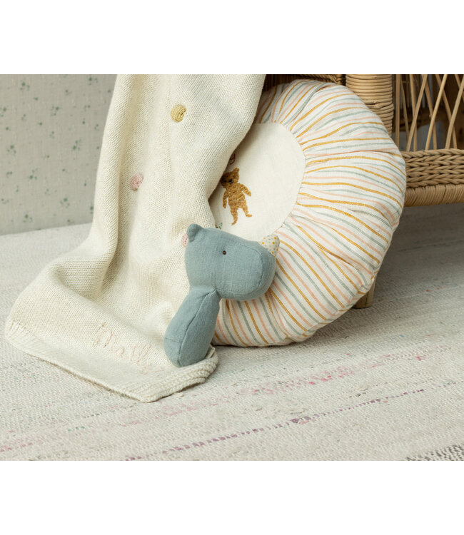 Hochet rhino a linen lullaby friends