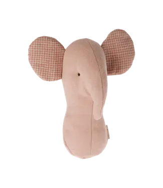Lullaby Friends linen elephant rattle