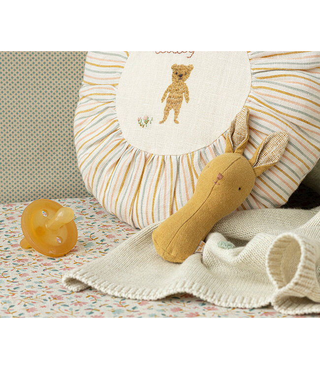 Lullaby Friends linen rabbit rattle
