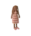 Chocolate linen bunny rabbit
