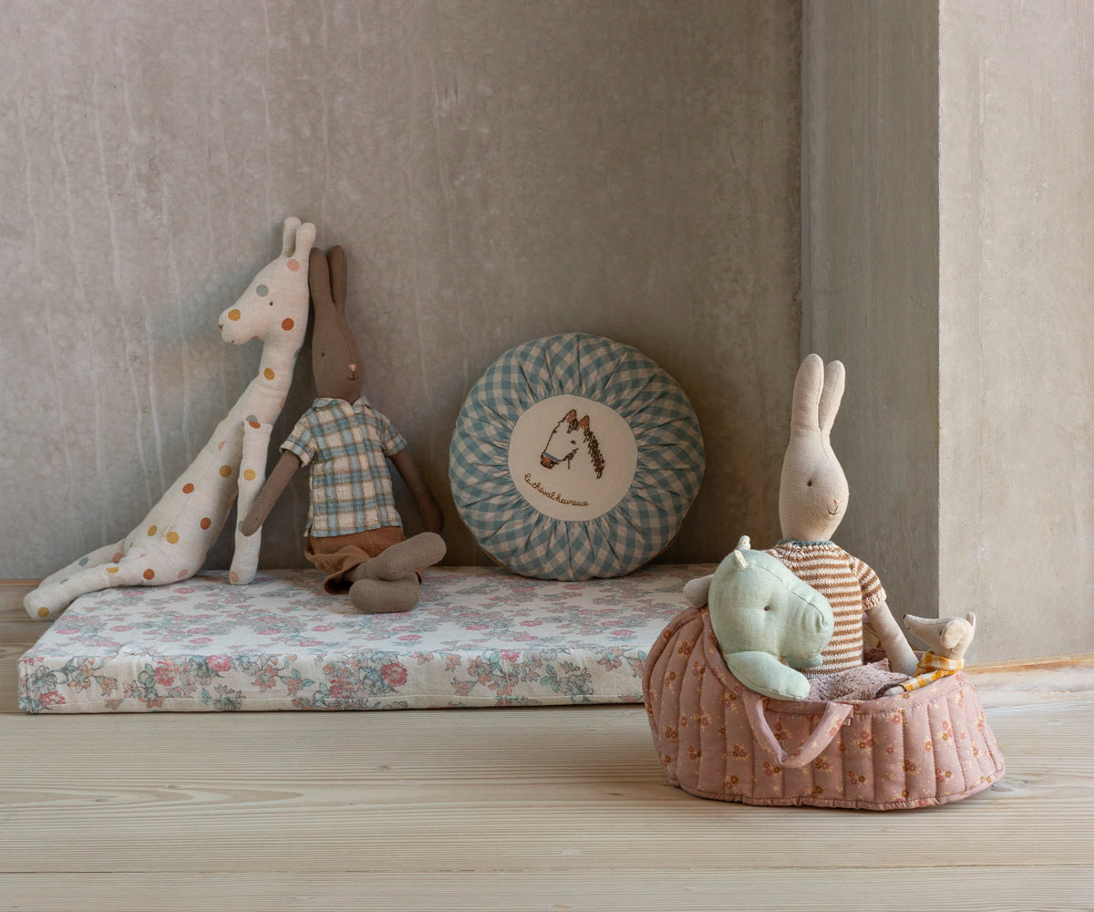 Brown linen rabbit - Le Grenier du Lin