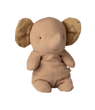 Pink elephant in linen safari friends