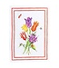Linen tea towel ‘tuli rosso’