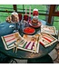 Trousseau  serviettes de tables  de lin " Hand on xmas "