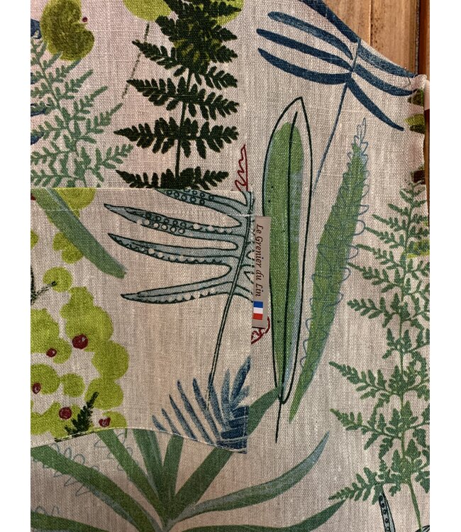 Le grenier du lin Brocéliande linen apron