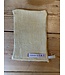 Le grenier du lin Pure linen yellow honeycomb washcloth