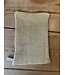 Le grenier du lin Pure linen yellow honeycomb washcloth