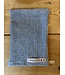 Le grenier du lin Pure linen blue honeycomb washcloth
