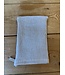 Le grenier du lin Gant de toilette nid d'abeille naturel pur lin