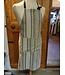Le grenier du lin Japanese black striped linen apron
