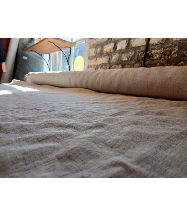 tissu en lin naturel au mètre