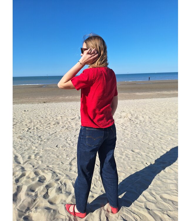 Le grenier du lin Top en Lin Osaka, veel muren