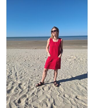 Le grenier du lin jurk van puur linnen, Haiti, rijpe bes