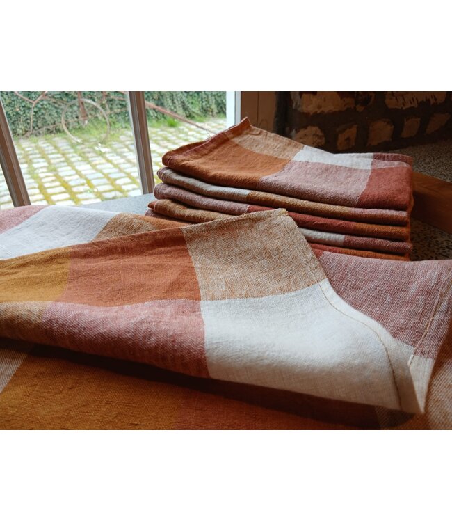 TENERIFE linen tea towel