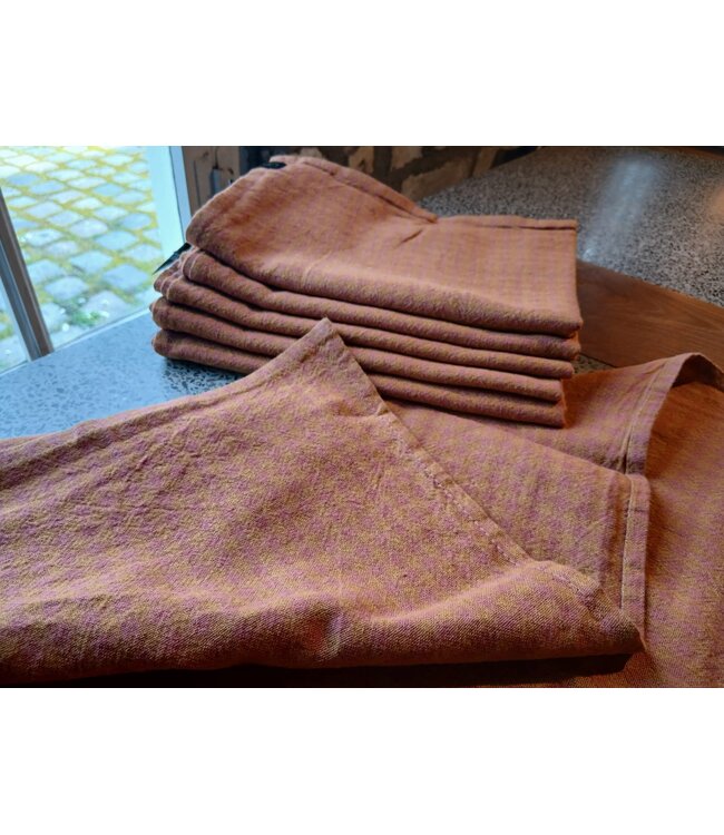 PIANA linen tea towel