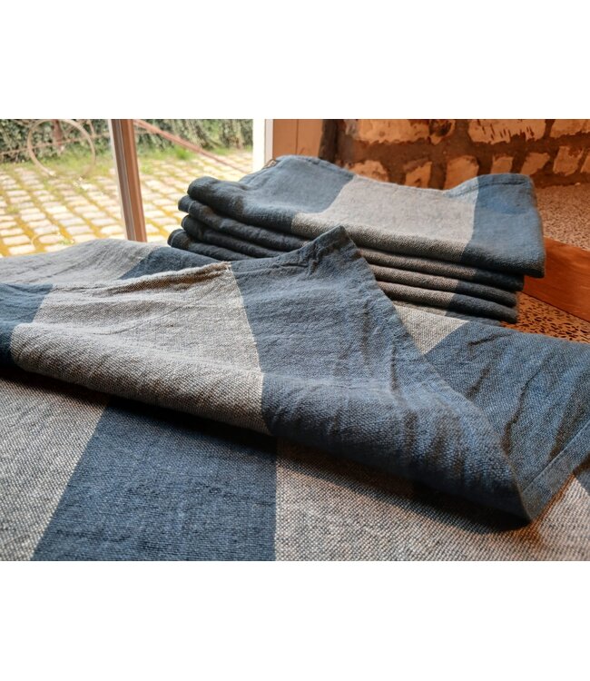 SANTA CRUZ linen tea towel