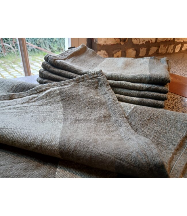 SANTA CRUZ linen tea towel