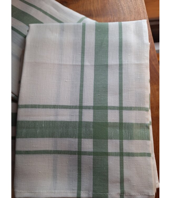 Traditional linen tea towel